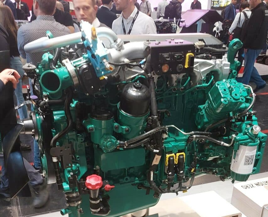 Volvo Penta Dual Fuel range tijdens TOC Europe Rotterdam