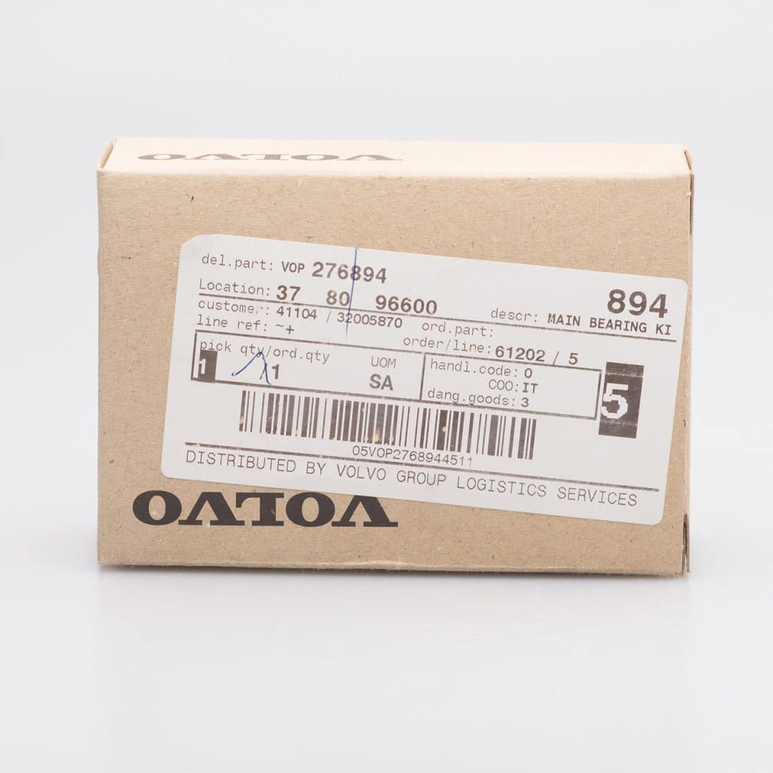 MAIN BEARING KIT - 276894