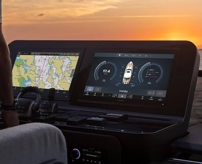 Optimaliseer uw stuurstand met een Volvo Penta Glass Cockpit en EVC-upgrade.