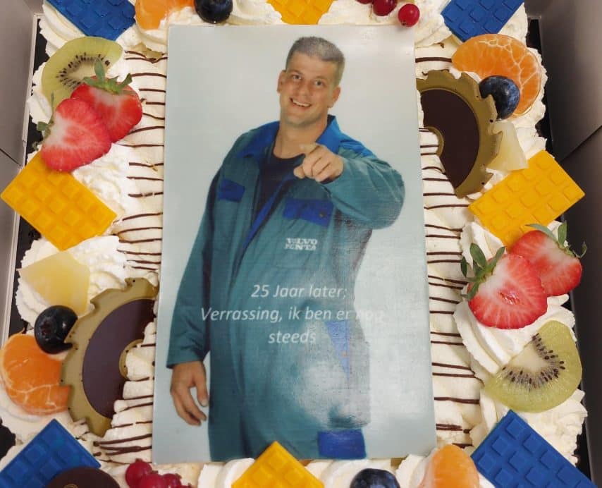 Een bijzondere mijlpaal: 25 jaar in dienst !