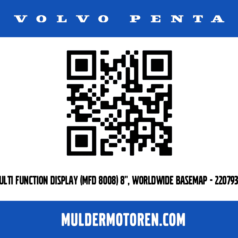 Multi Function Display (MFD 8008) 8″, Worldwide basemap - 22079353