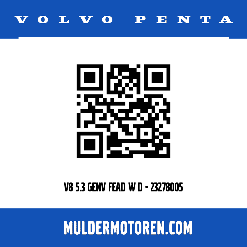 V8 5.3 GENV FEAD W D - 23278005