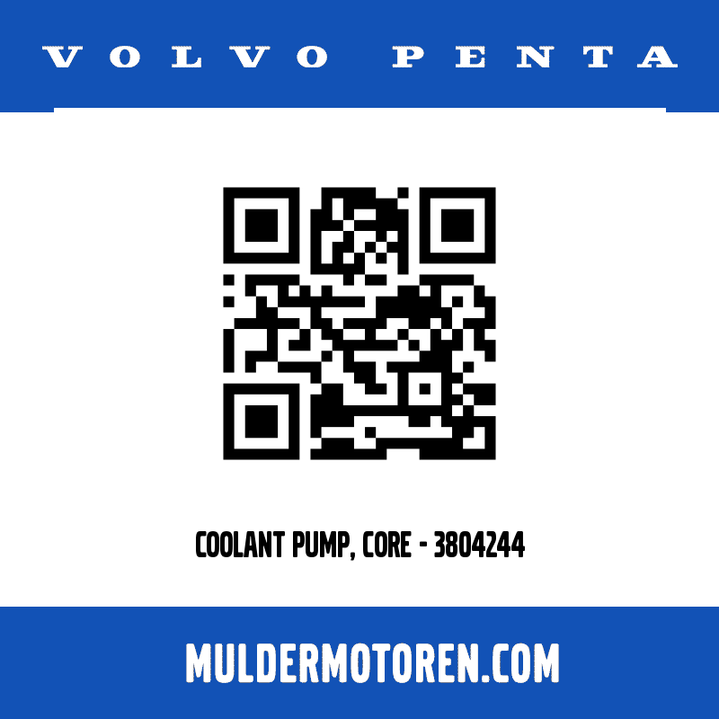 COOLANT PUMP, CORE - 3804244