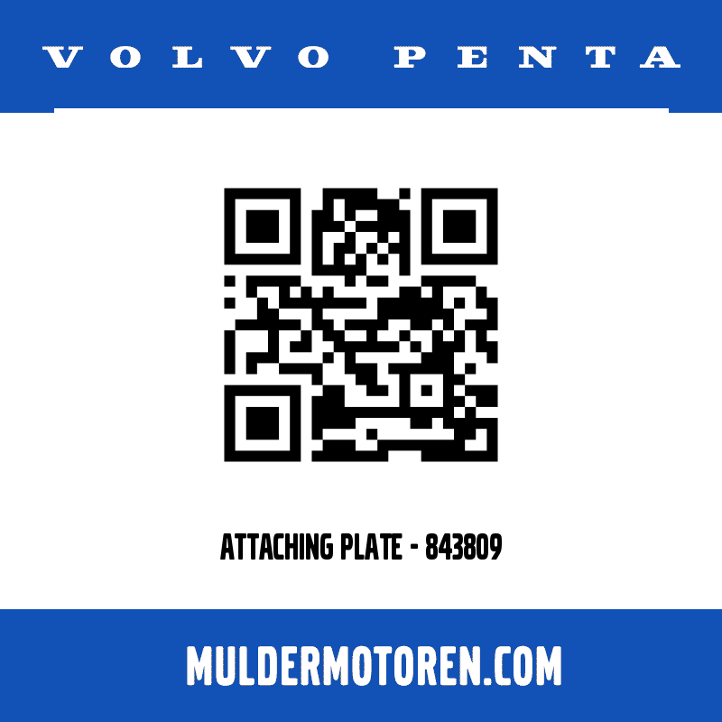 ATTACHING PLATE - 843809