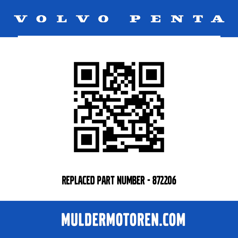 Replaced part number - 872206